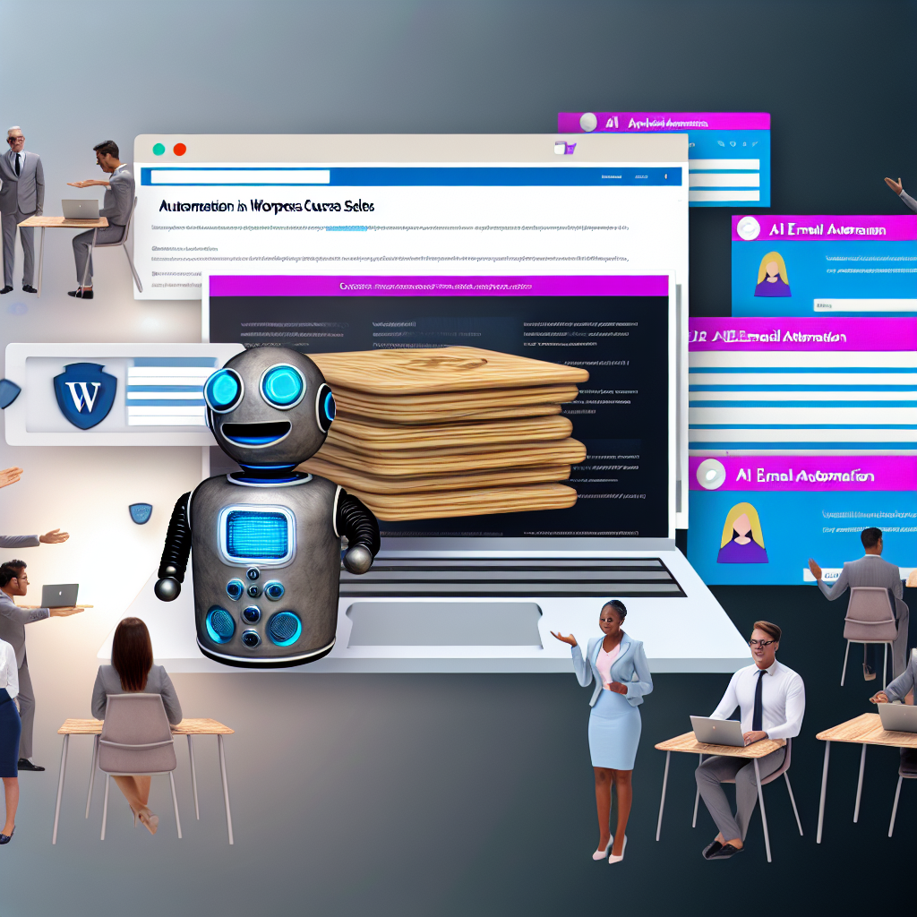 How to Automate WordPress Course Sales with AI Email Automation (No Coding Required)
