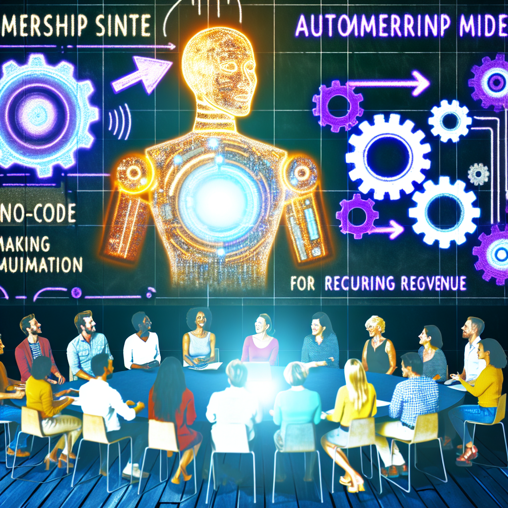 How to Automate Your Membership Site with AI and No-Code Tools for Recurring Revenue