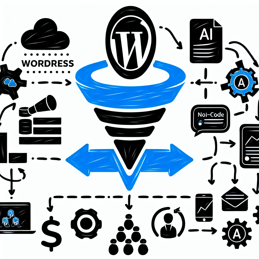 How to Automate Your WordPress Course Sales Funnel with AI-Powered No-Code Tools