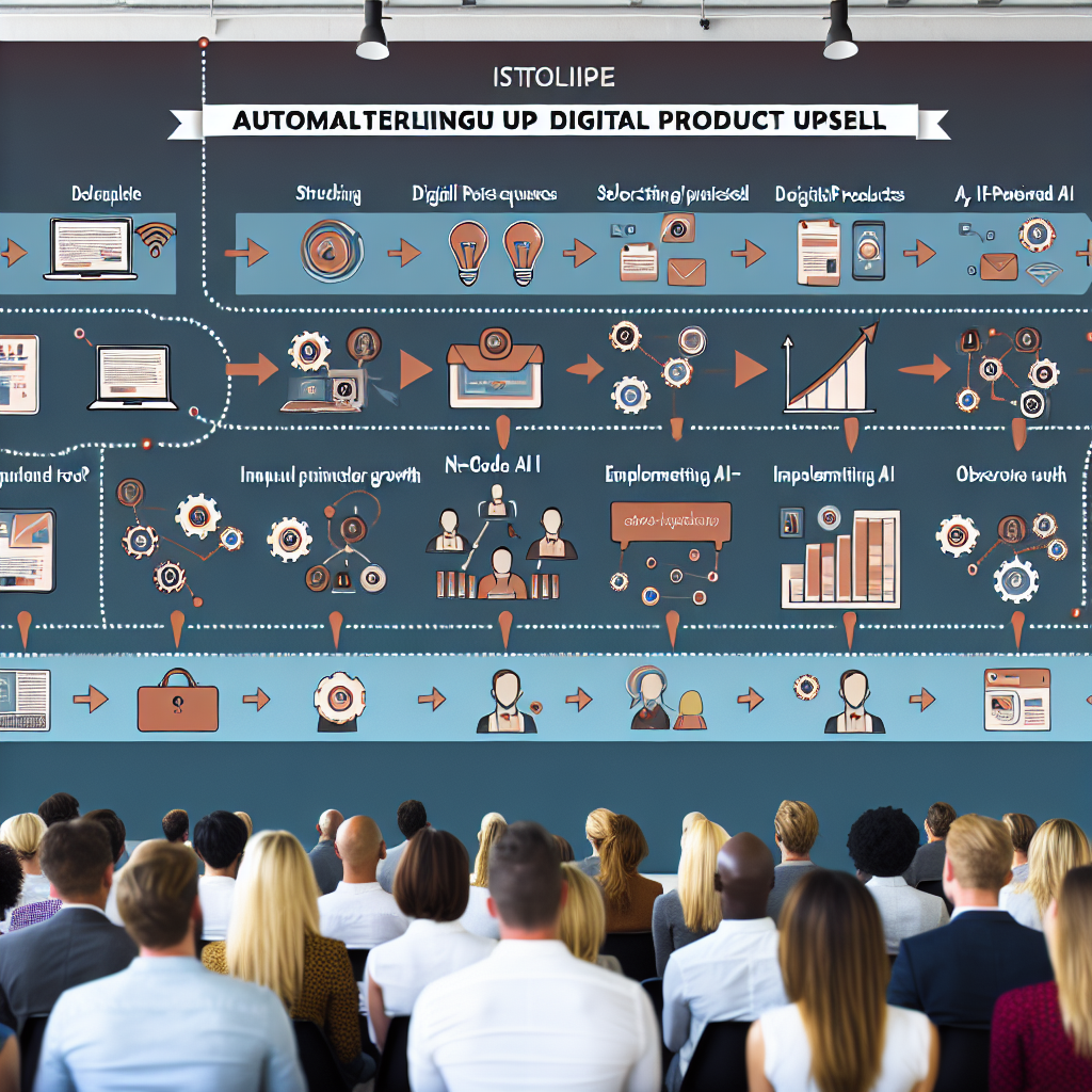 How to Automate Digital Product Upsells Using AI-Powered Email Sequences and No-Code Tools