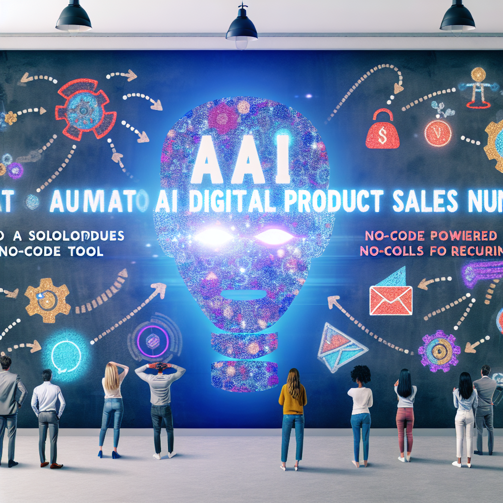 How to Automate Digital Product Sales Funnels with AI-Powered No-Code Tools for Recurring Income