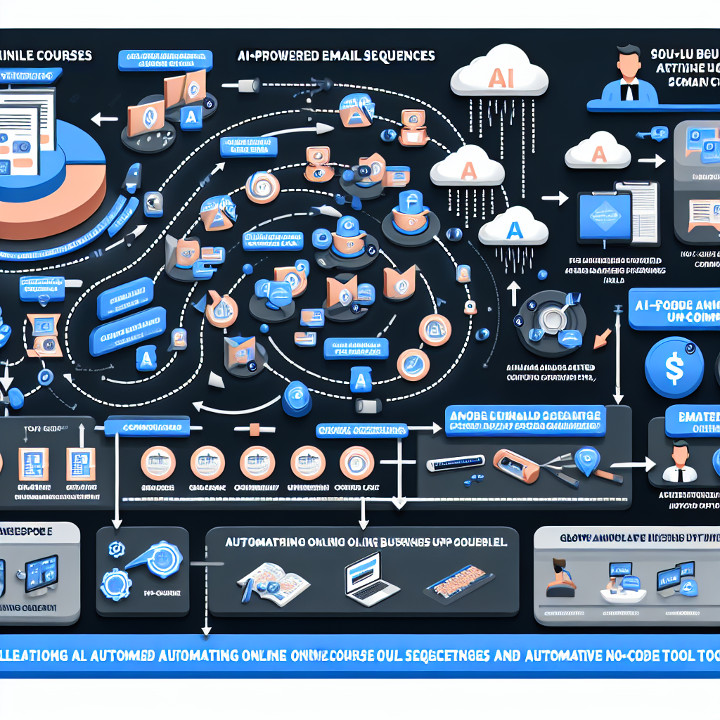 How to Automate Online Course Upsells with AI-Powered Email Sequences and No-Code Tools